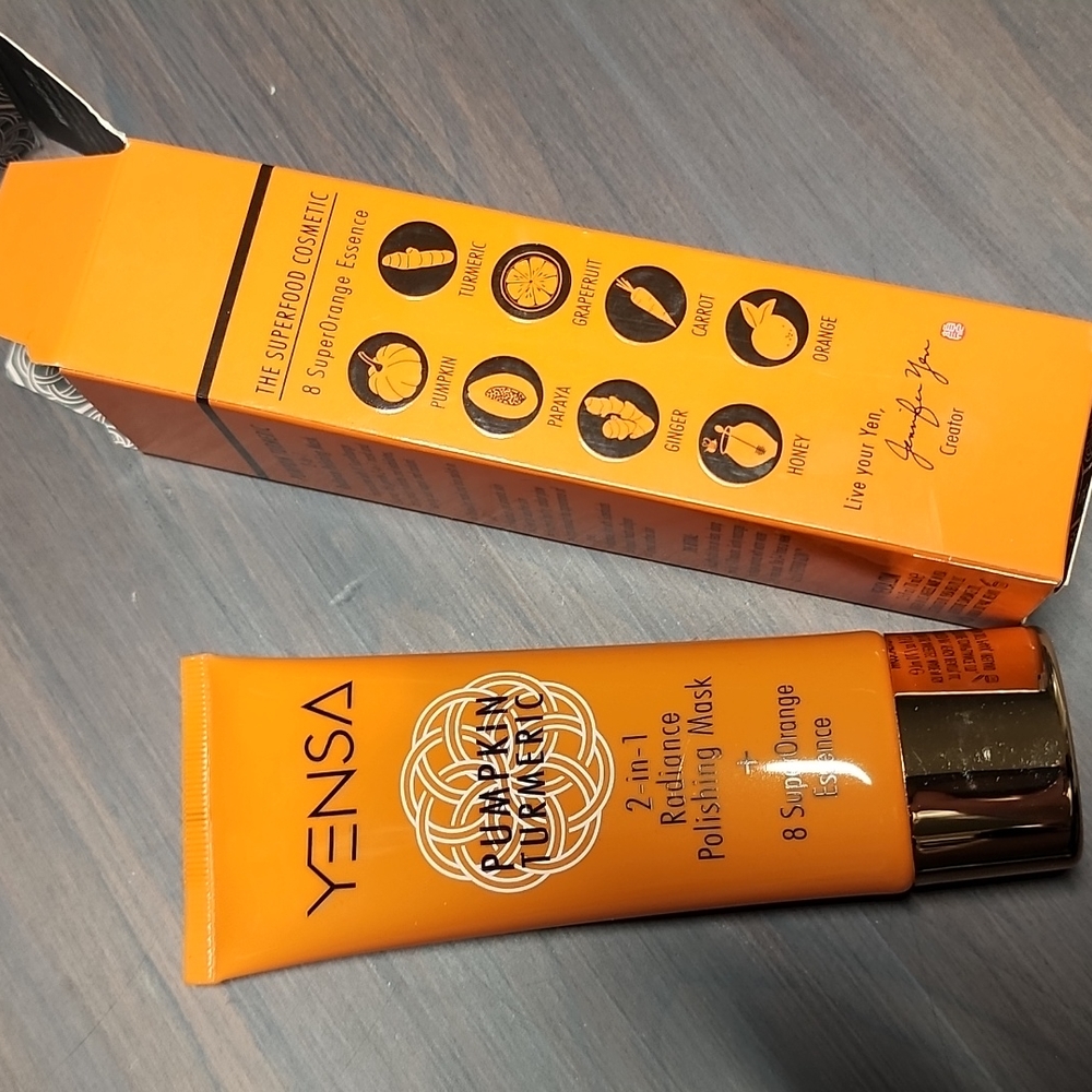 Yensa Pumkin Tumeric 2-in-1 Radiance Polishing Mask